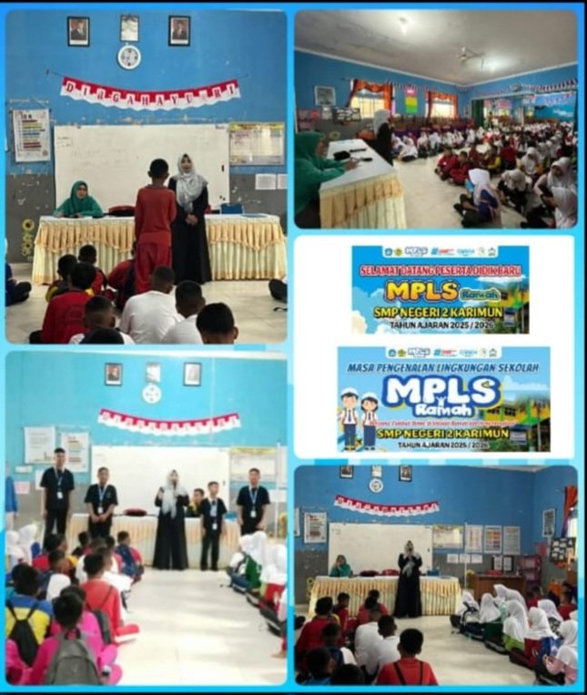 Pra MPLS SMPN 2 Karimun, terapkan 7 Gerakan Anak Indinesia Hebat doc.
